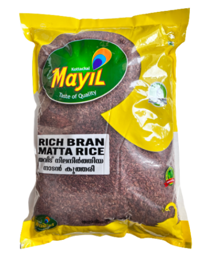 Rich Bran Matta Rice (Mayil) 5 kg
